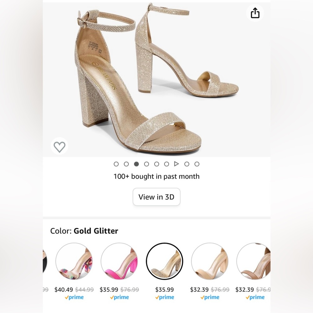 Dream Pairs Chunky Heel Sandals